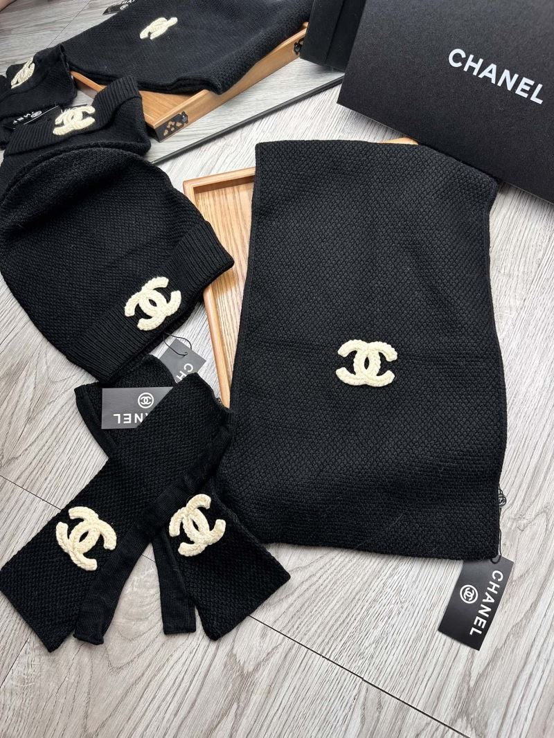 Chanel Caps Scarfs